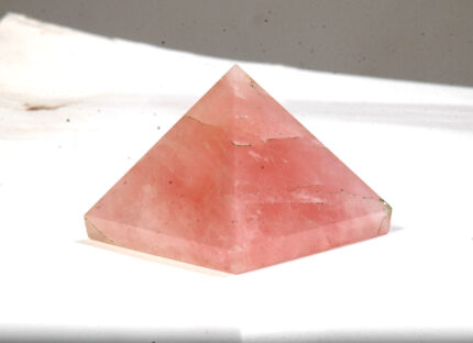 Rose Quartz Pyramid